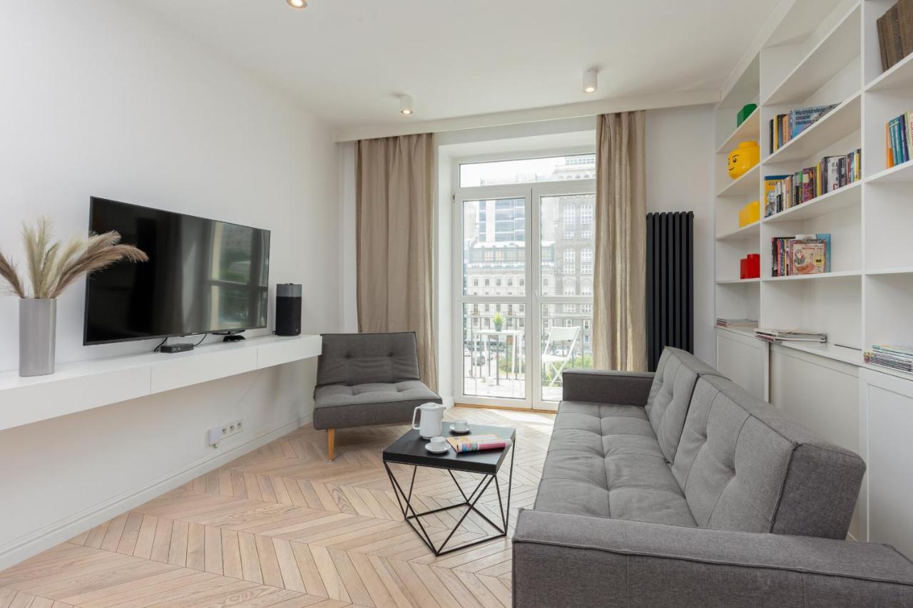 Trendy Apartment Marszalkowska With City View Near Ogrod Saski By Noclegi Renters Варшава Екстер'єр фото